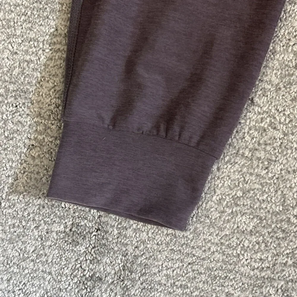 Beyond Yoga Joggers Womens Medium Pants Brown Pockets Stretch Soft Lounge USA